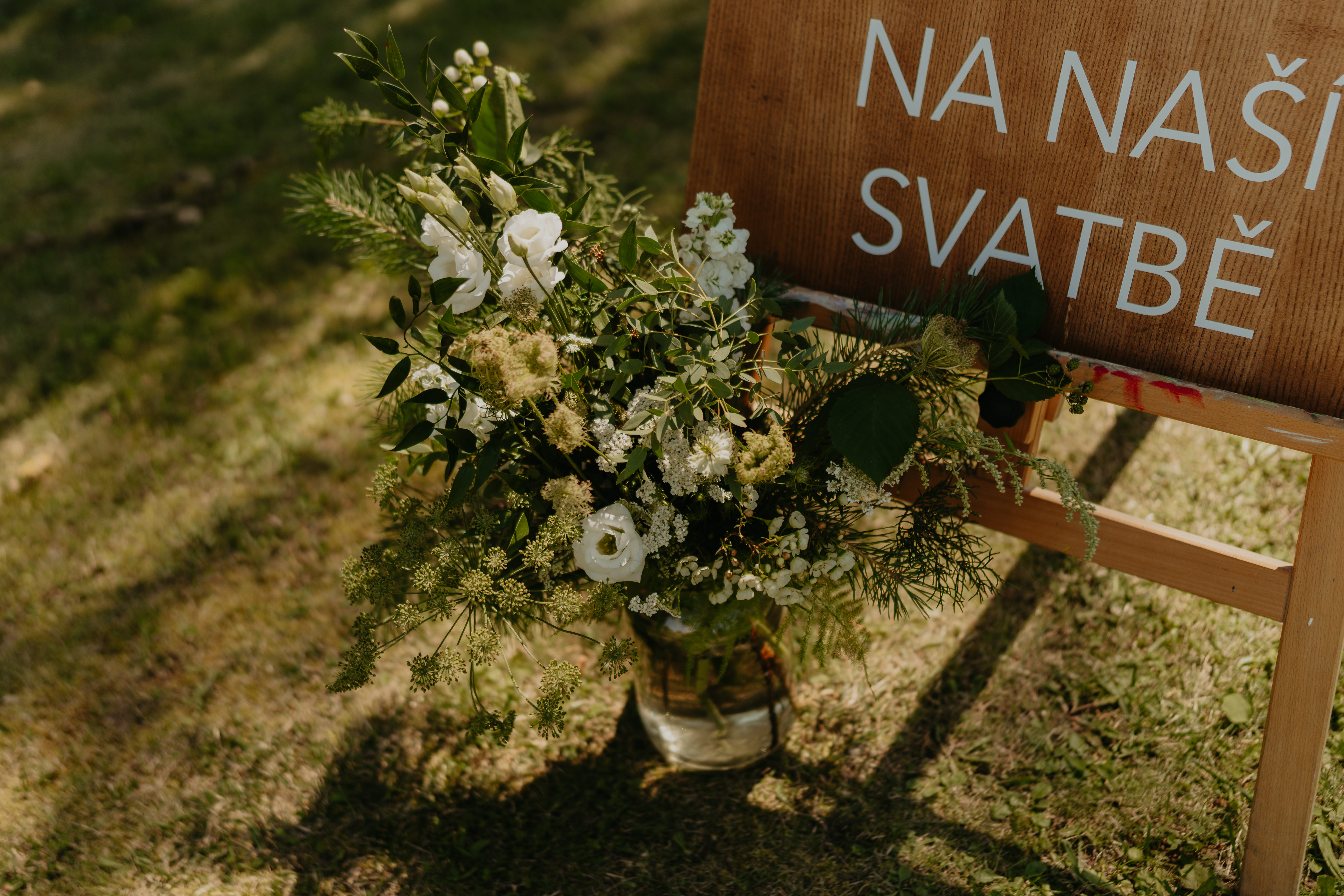 Uvítací cedule WOOD