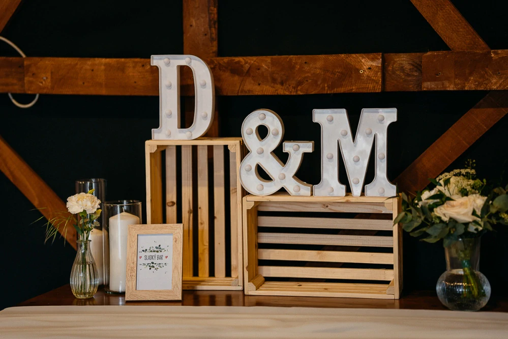 Dekorační dřevěná bedýnka