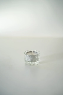 Skleněný svícen Brus